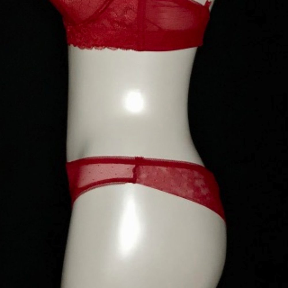 ADICTION THONG - RED - Picture 2 of 4